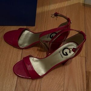 Guess Women's Vibrant Red Heels